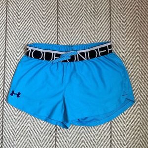 Blue Under Armor loose fit shorts